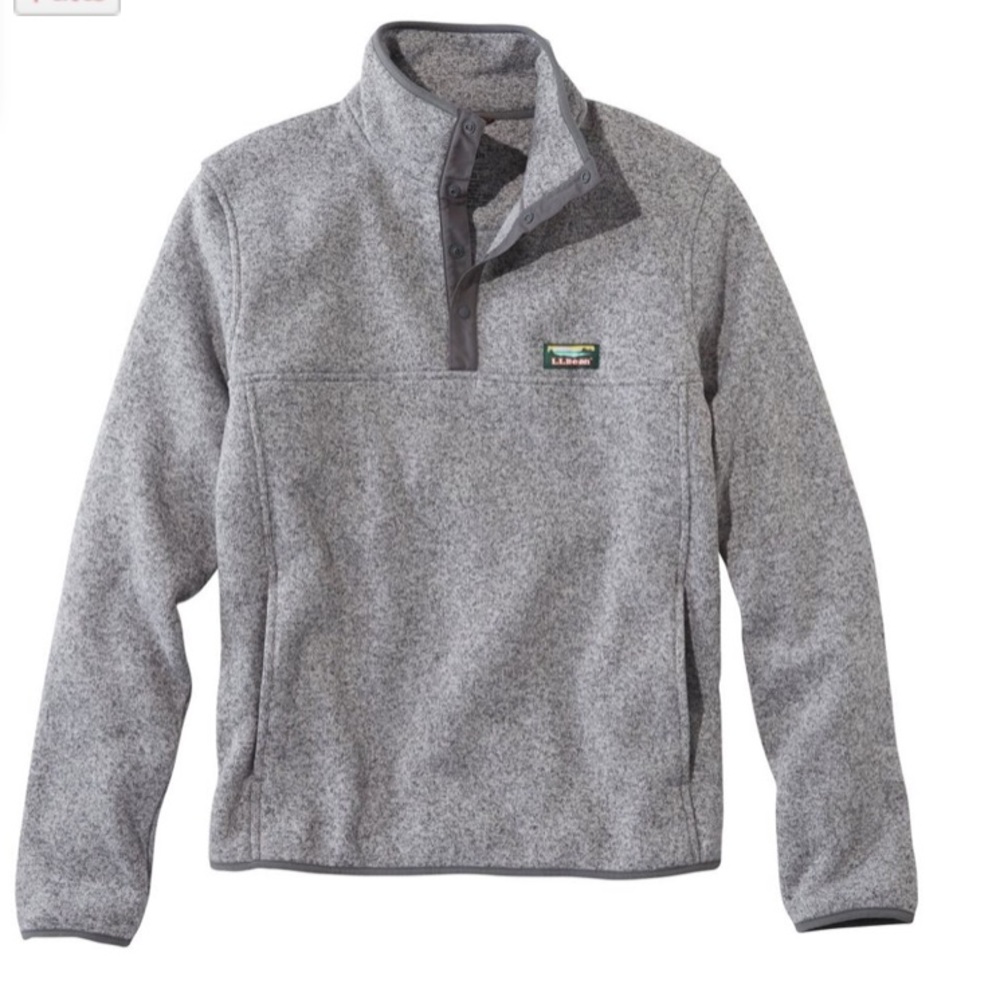 LL Bean Sweater Fleece Pullover